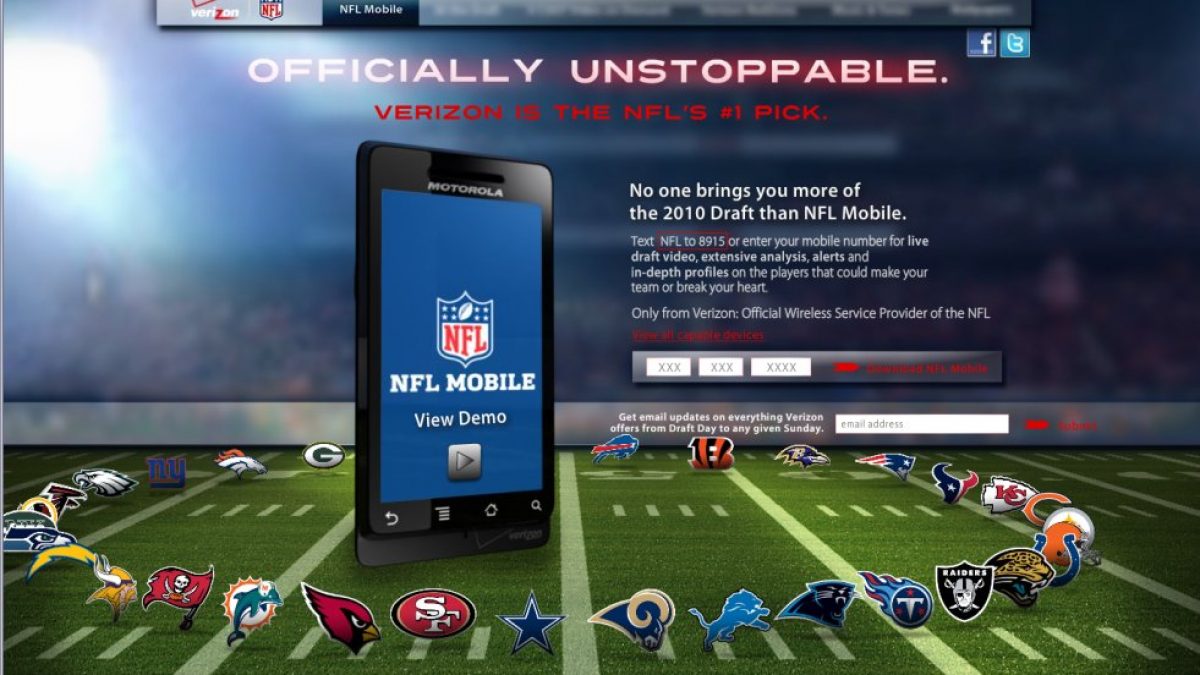 Verizon deploys Yahoo assets with updated NFL deal - Mobile World Live