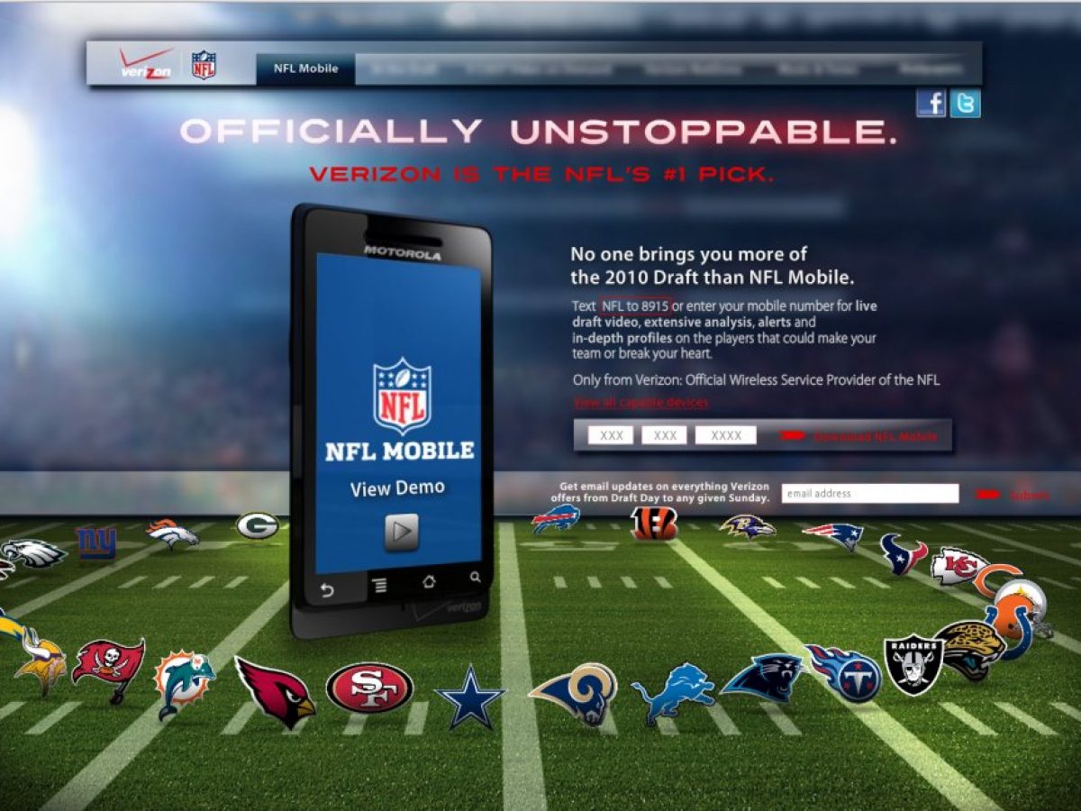 NFL Mobile Officially Launches on Verizon