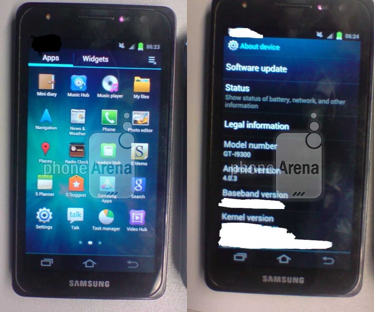 Samsung GTi9300 Photos Appear This Isn't the Galxay S3