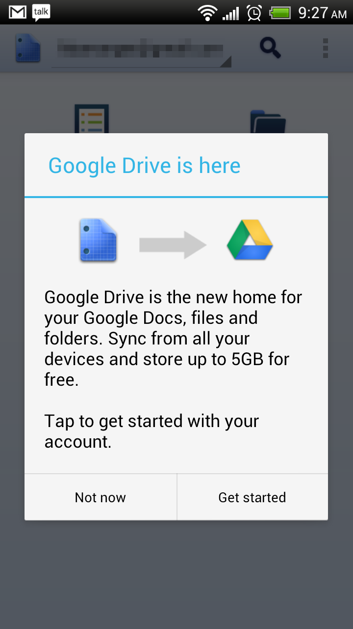 Google Drive App Is Live In The Play Store Actually Just Update Your 