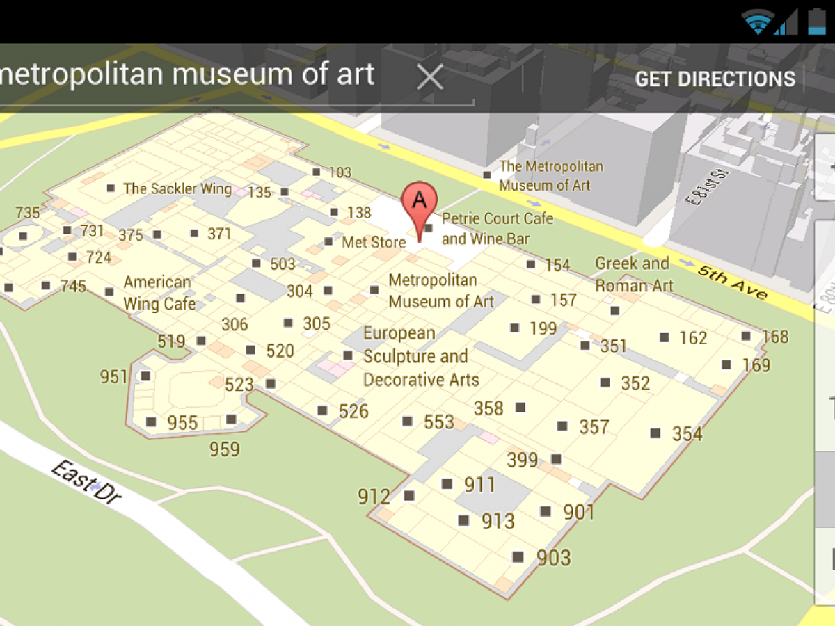 smithsonian museum map