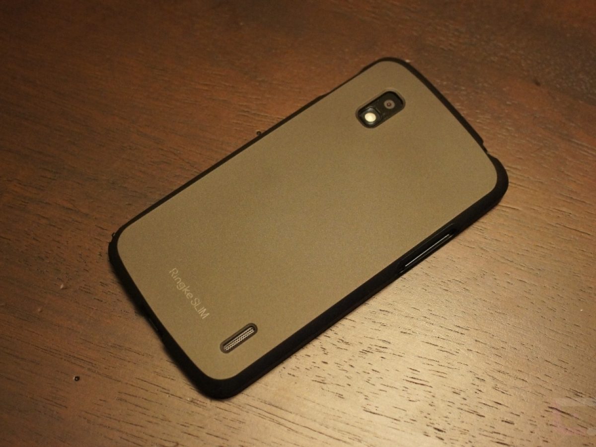 Jong Ga op pad geweld Quick Look: Ringke Slim Case for Nexus 4 in Black, White, and Grey
