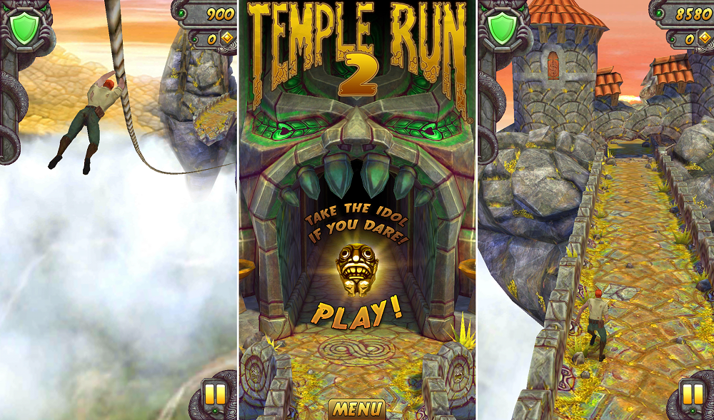 temple run 2 games to play
