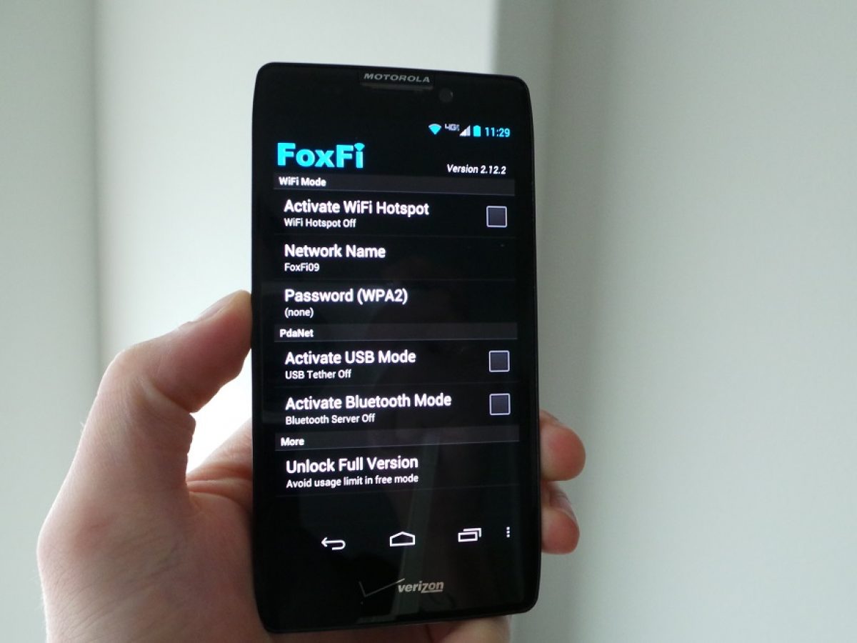 Foxfi Now Works With Multiple Motorola Phones Running Jelly Bean