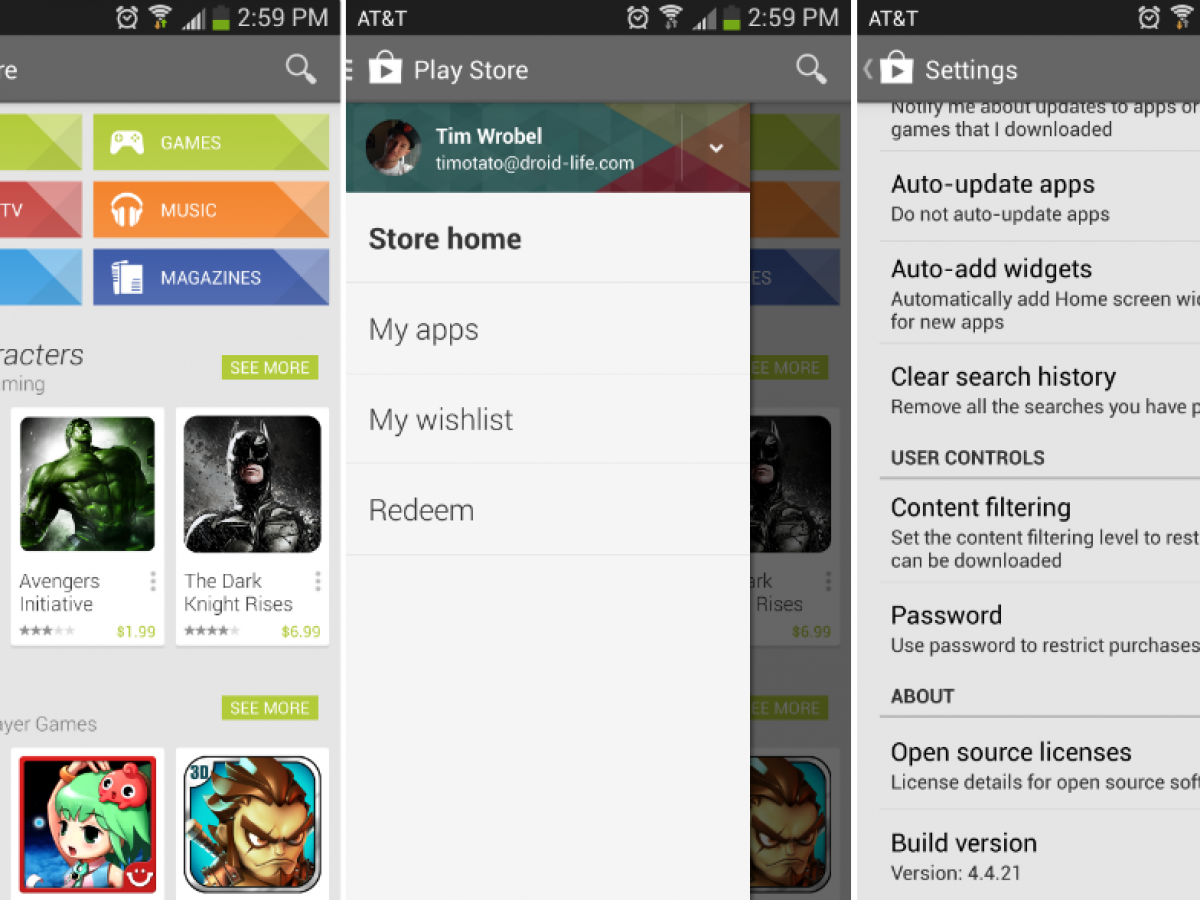 Google Play Store 4.4.21 available for download