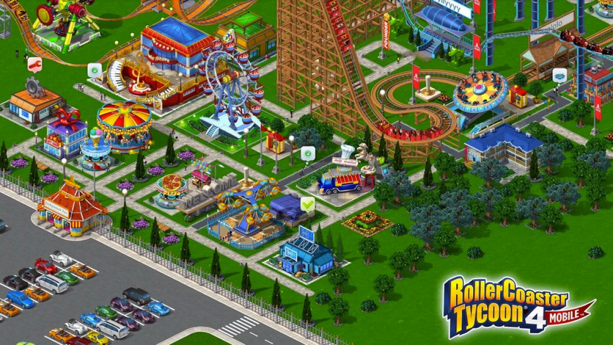 RollerCoaster Tycoon - That moment when you walk in right as the park opens  and realize there are no lines yet. What ride do you want to go on?  Pre-Order RollerCoaster Tycoon