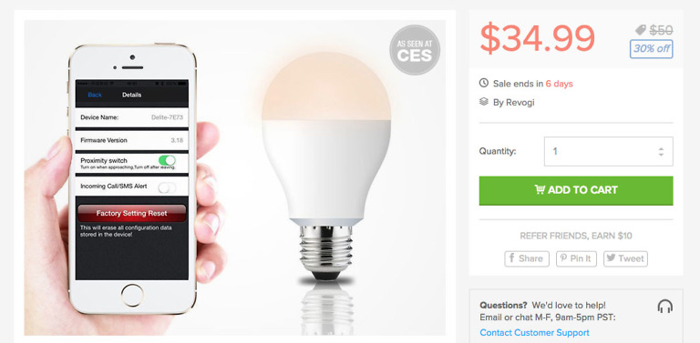 download the new for android LightBulb 2.4.6