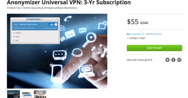 anonymizer universal vpn review