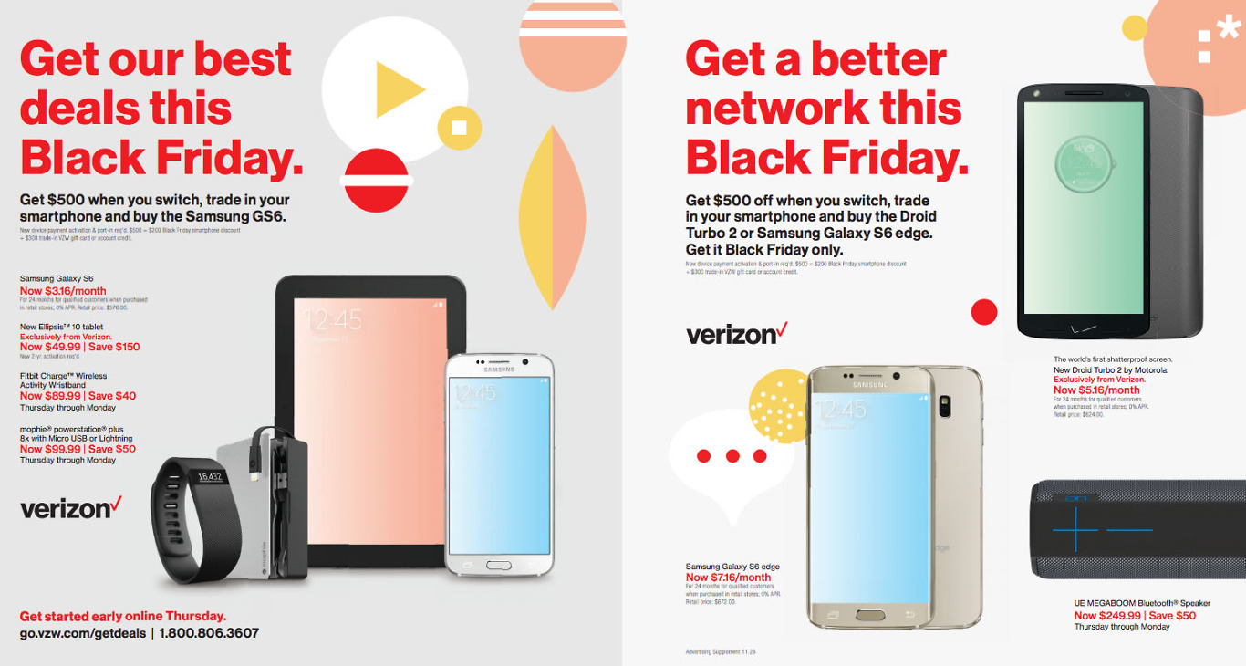 Verizon Black Friday Deals 2015