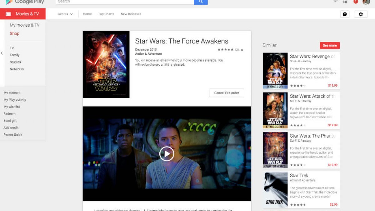 star wars the force awakens movie watch online