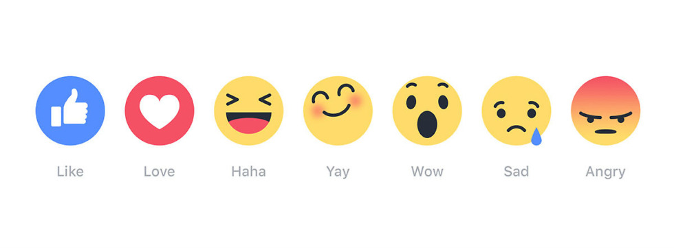 Facebook Reactions Combines All Possible Human Emotions Into A Few Emoji