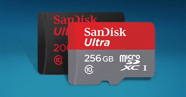 SanDisk Announces Two 256GB MicroSD Cards, Arriving as Early as August