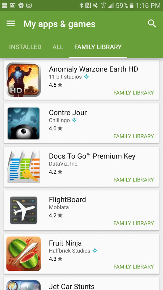 How To: Setup Google Play Family Library