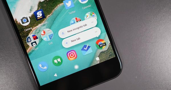 Quick Look at Android 7.1 App Shortcuts on the Pixel