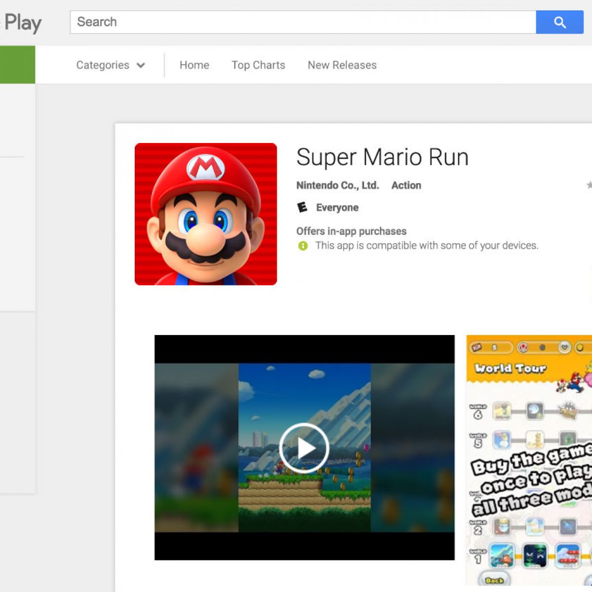 Super Mario Run now available on Android - free to download, $9.99