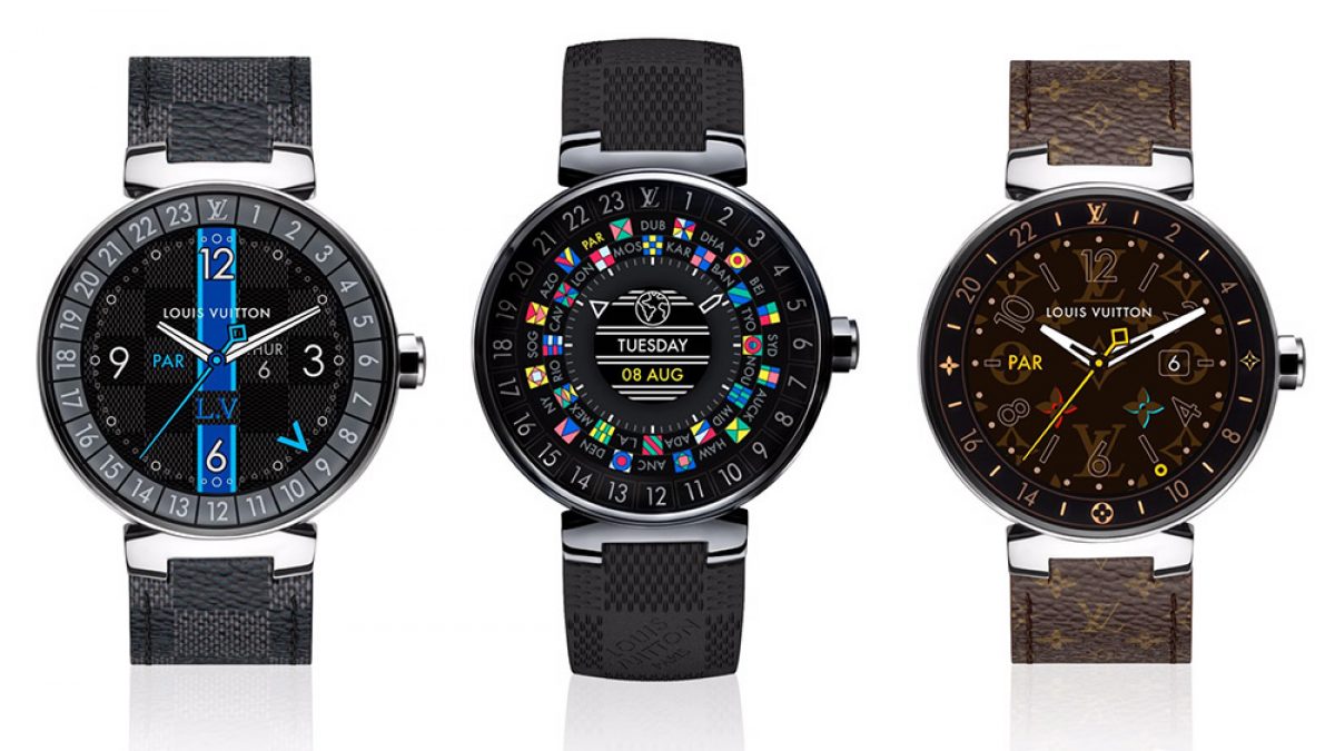 Louis Vuitton just launched a line of Android smartwatches that start at  $2,450 - take a look