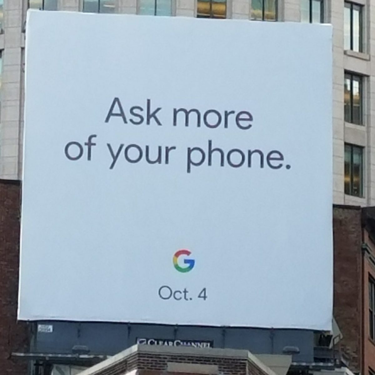 Ask more of your phone: Google Pixel 2