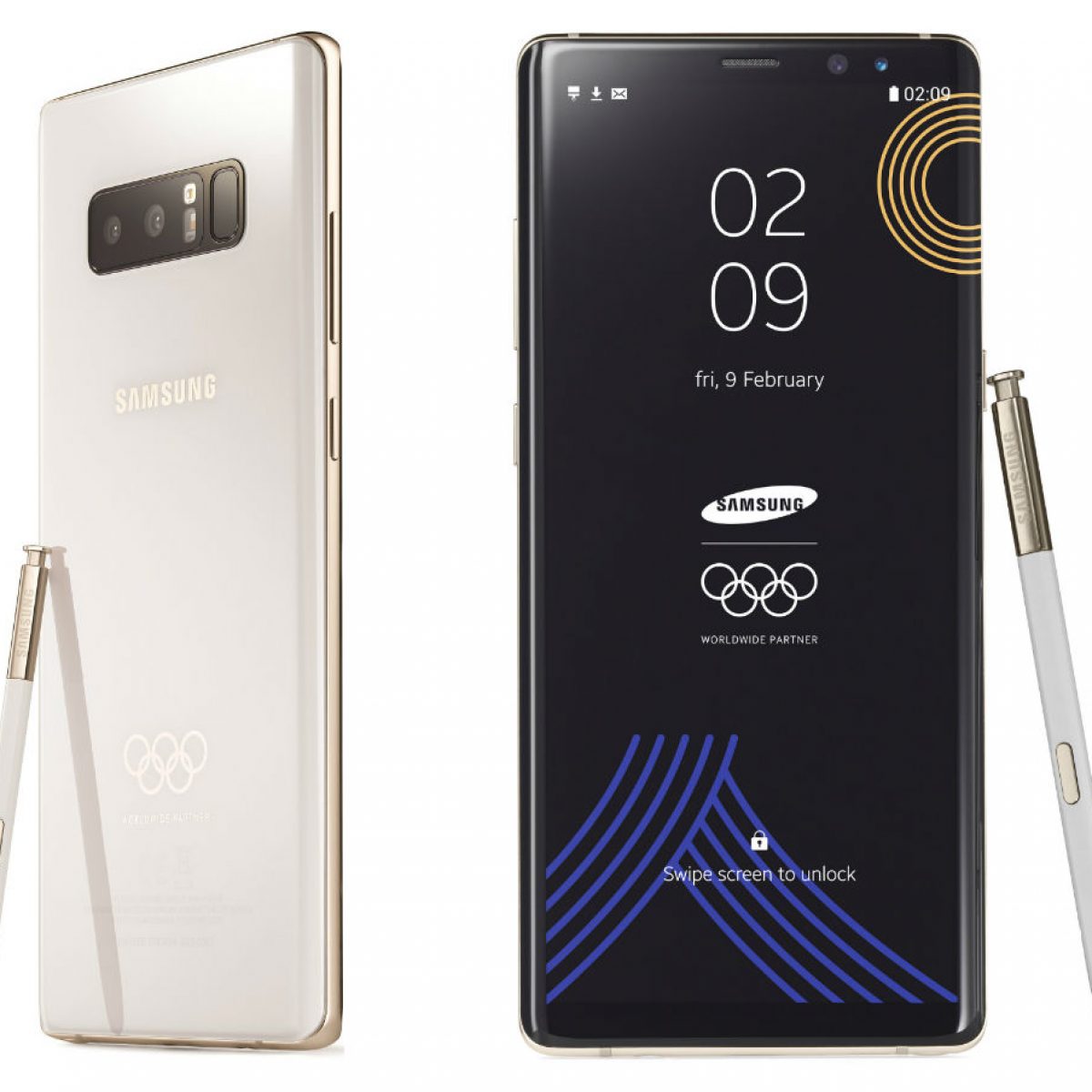 Olympians are Being Treated to a Limited 2018 Winter Games Galaxy Note 8