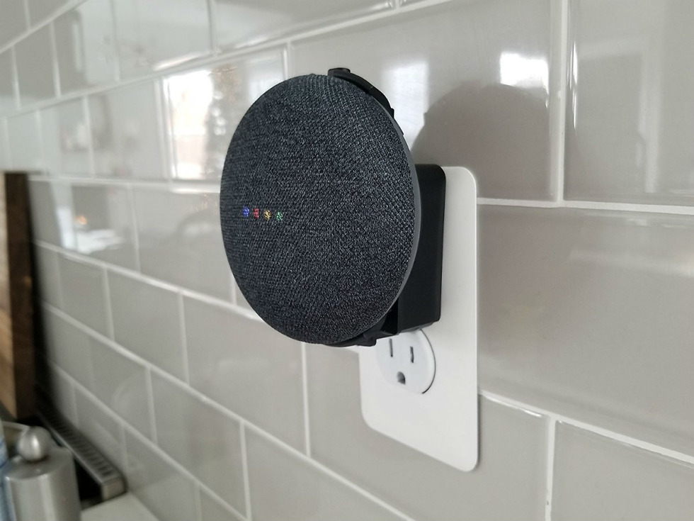 google home mini outlet mount