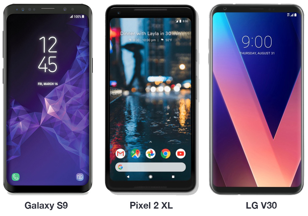 Google Pixel 3 Vs. Samsung Galaxy S9: Which Should You Buy