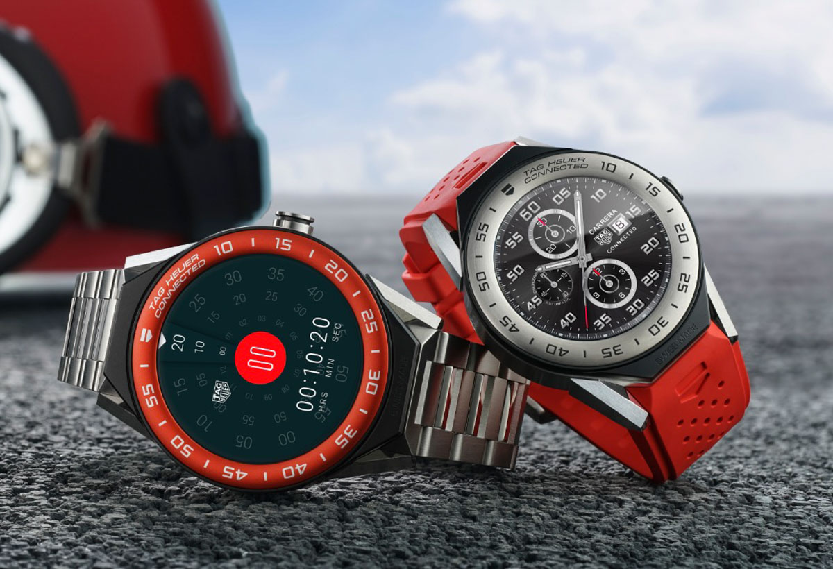 Tag Heuer Introduces Connected Modular 41 A Smaller 41mm Version Of Its Android Wear Watch 