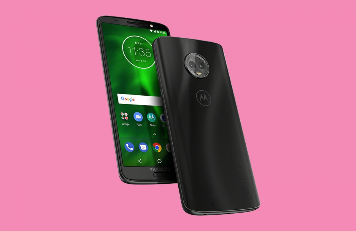 Motorola Announces Moto G6 and Moto G6 Play, Starting at $199