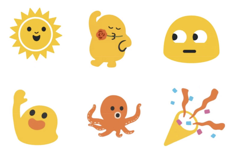 Google Brings Back Blob Emoji, Available As Stickers For Gboard And ...