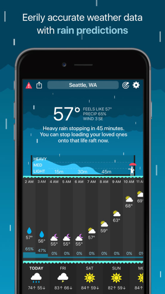carrot weather android