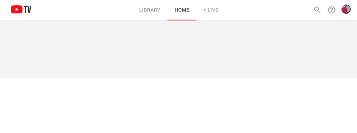 Is youtube tv currently down