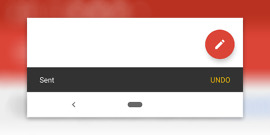 Gmail Undo Android