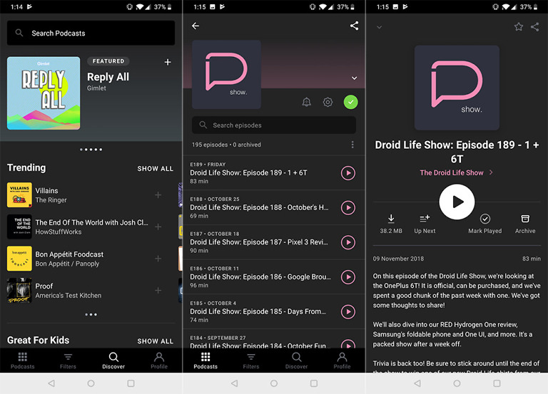 Pocket Casts Hits Version 7, Gets New Interface and Bunch of Other Goodies