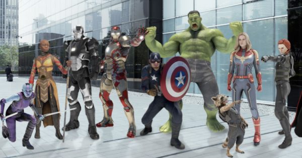 More MCU Characters Available for AR Playground on Pixel Phones