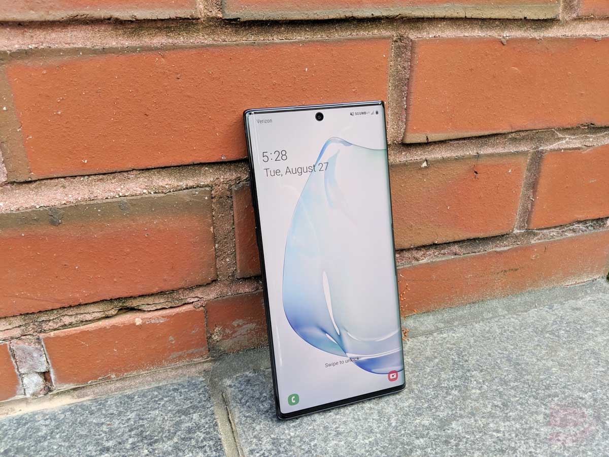 Testing Samsung's Galaxy Note 10 Plus 5G on Verizon in Rhode Island