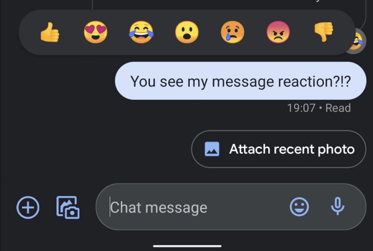 Google Messages Starts Getting A Favorite IMessage Feature