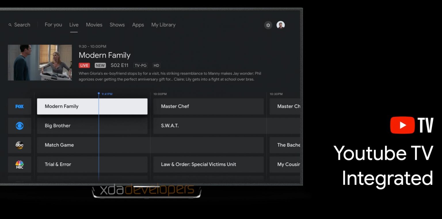 Android TV Update Will Highlight YouTube TV Channel Guide