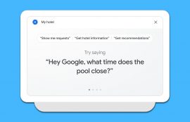 Google Nest Hub Hotel