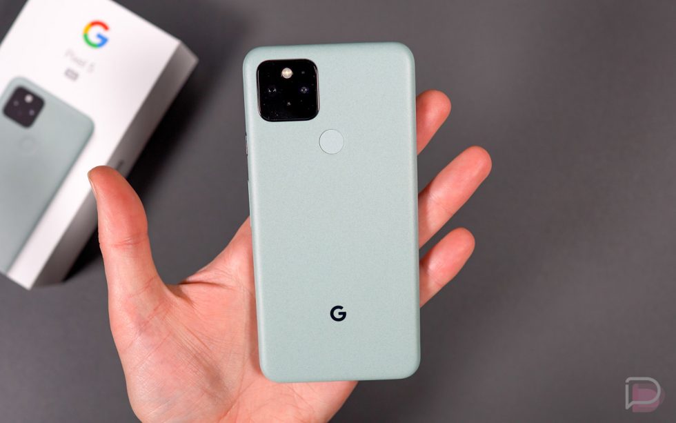 Google Pixel 5 Jumps Out of a Box
