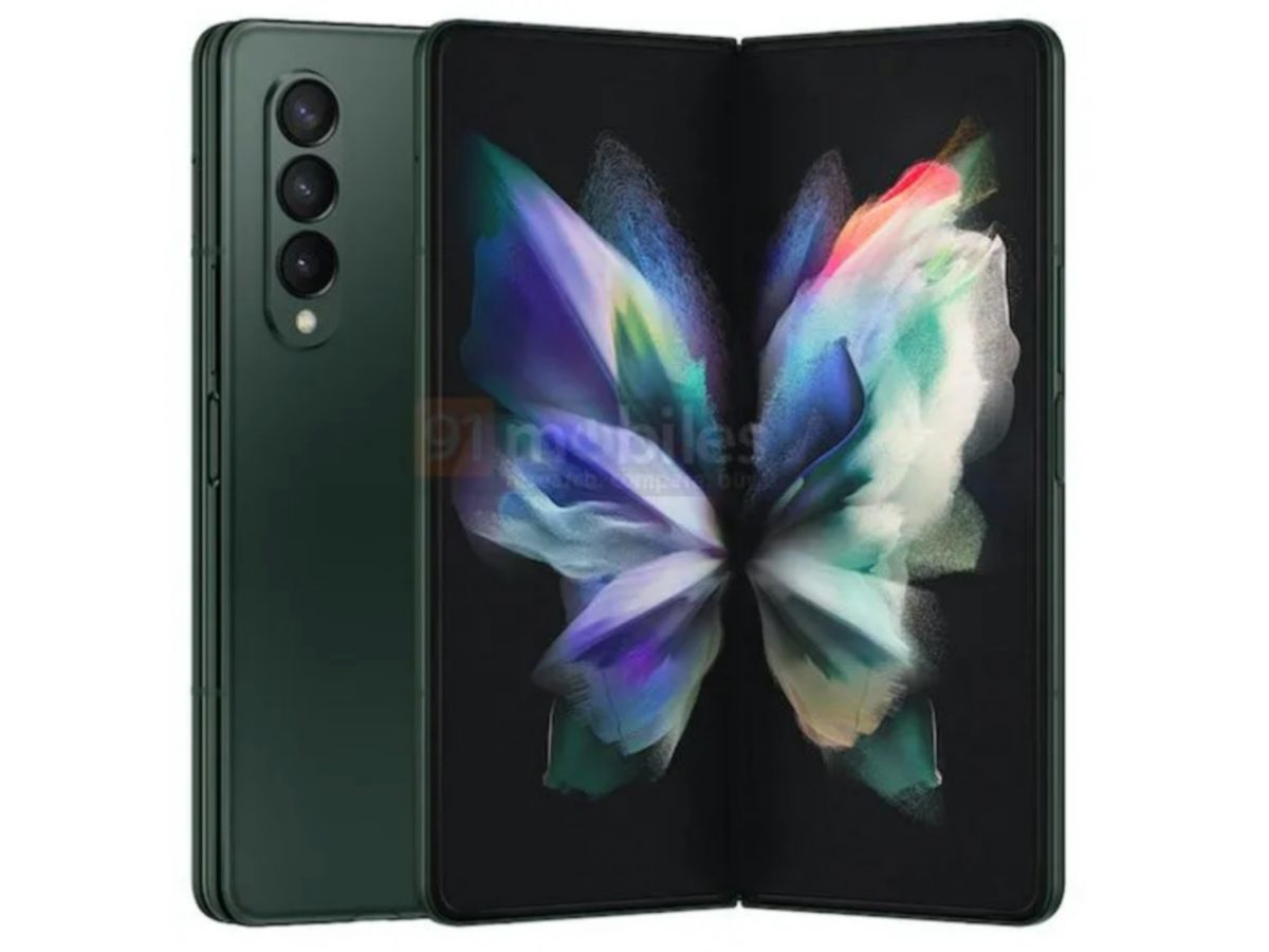 Galaxy Z Fold 3 In Green Is The Play