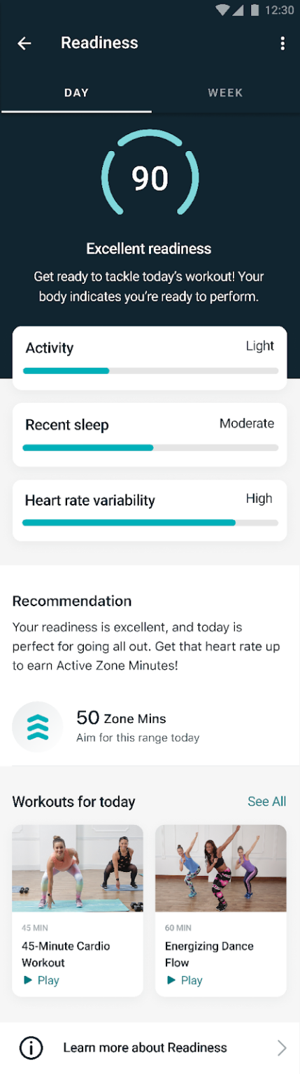 Fitbit's Daily Readiness Score is Here to Motivate You