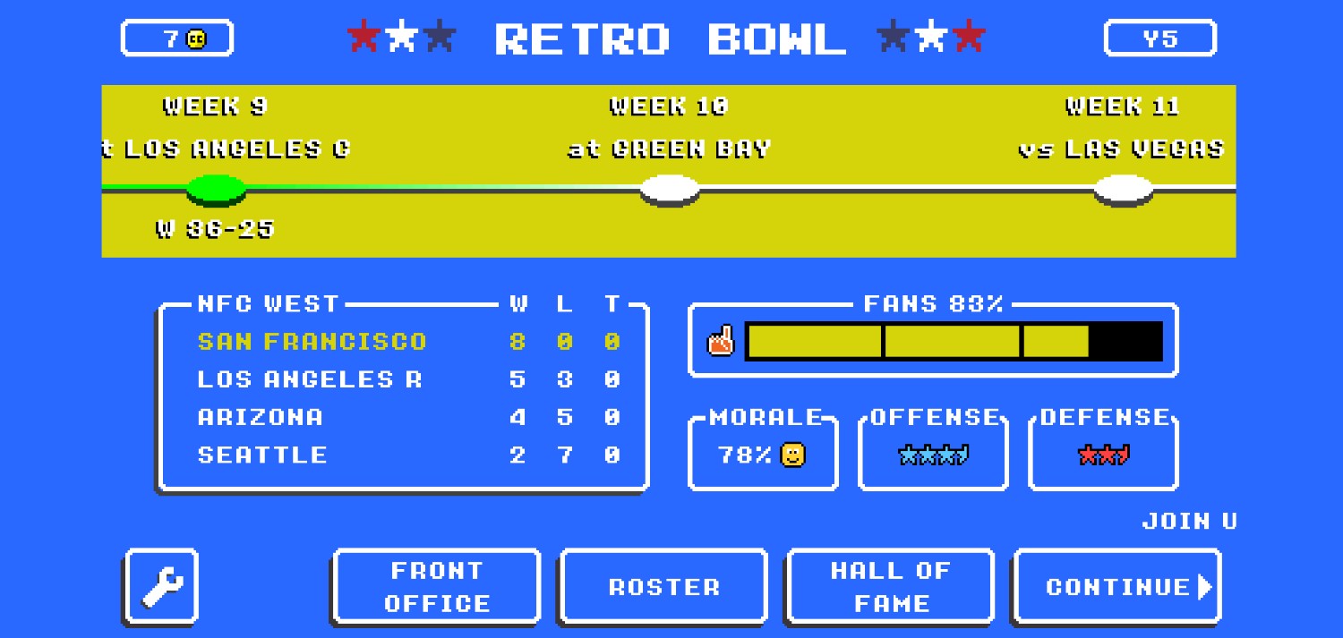 Retro Bowl 3  Play Online Now