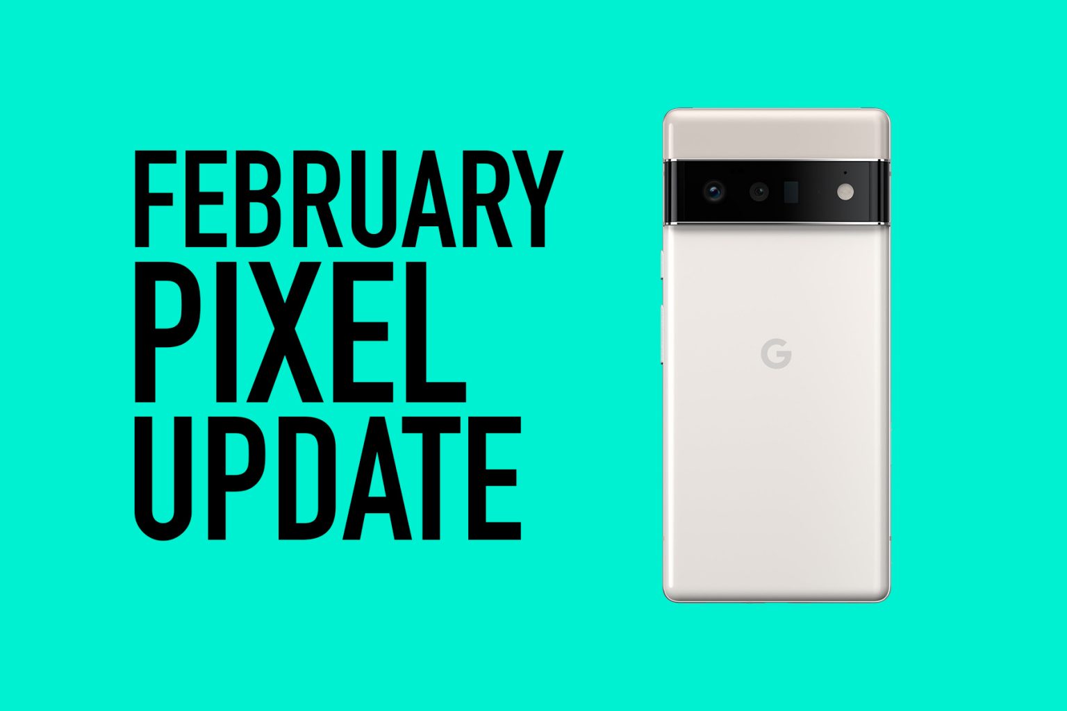 The Google Pixel 6 February Update is Here