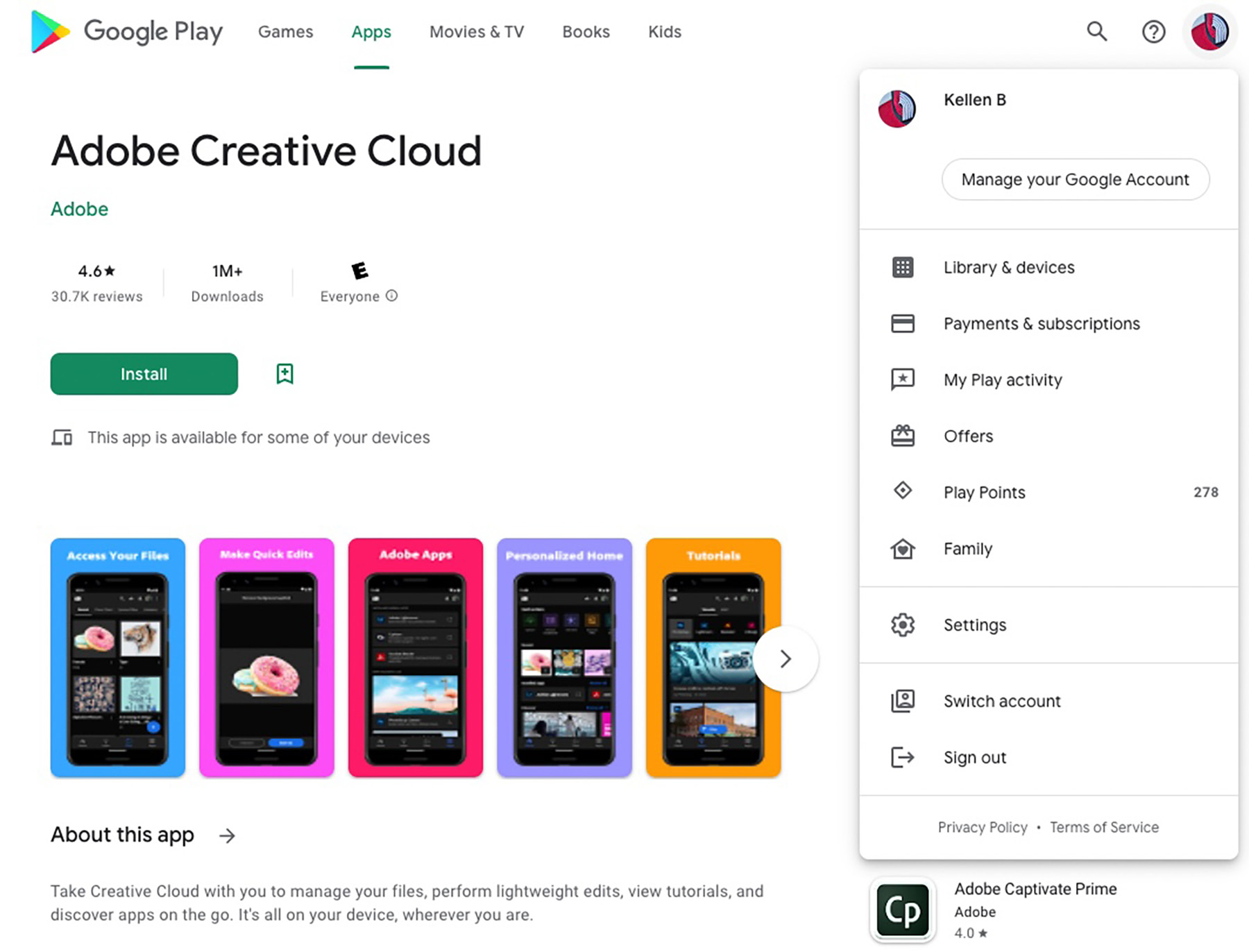 Google pulls  app from Play Store listing
