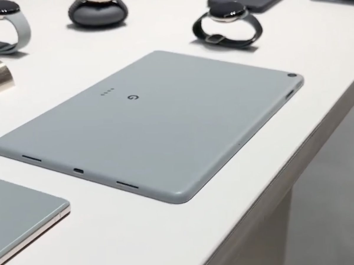 Google's Pixel Tablet Looking Pretty at Early Design Exhibit