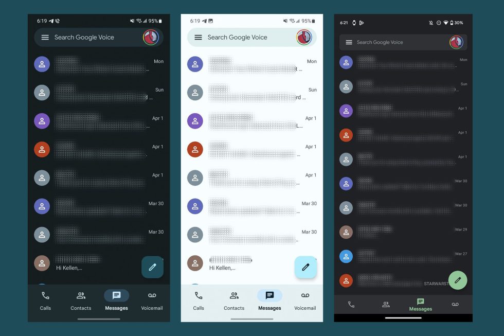 Google Voice Gets Its Fancy Material You Design in Update