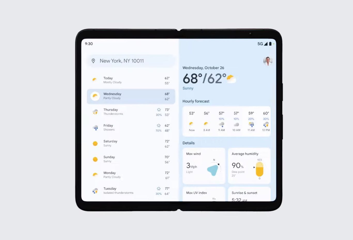 A New Google Weather App Looks Official and Incoming