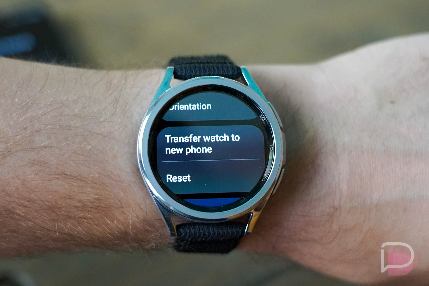 Transfer Galaxy Watch to new phone