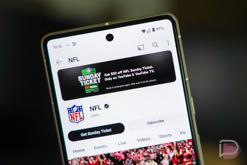 NFL Sunday Ticket Student Plan Price on YouTube is Incredible
