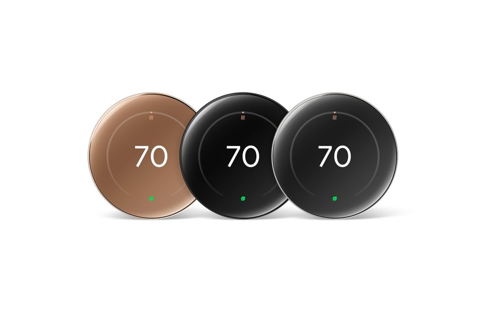 Nest Thermostat 4 - Colors