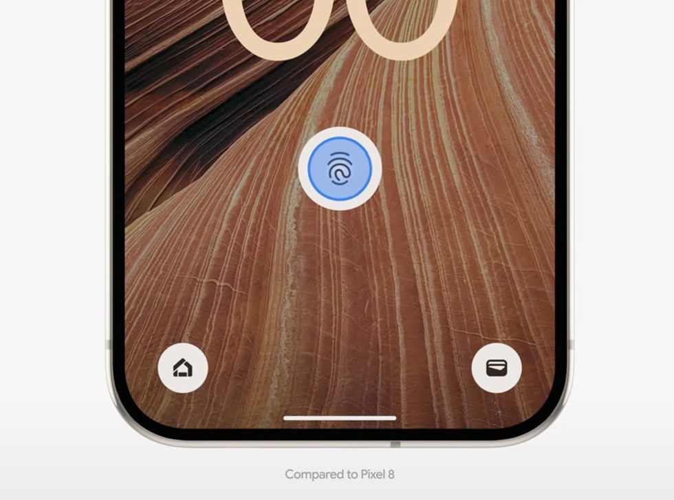 Pixel 9 Pro - Ultrasonic Fingerprint Sensor