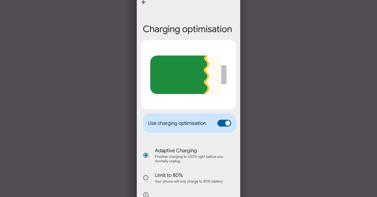 Latest Android Beta Intros Familiar EV Battery Software